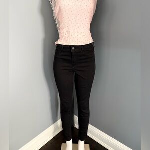 Hollister curvy High-Rise Black Jean leggings advance stretch